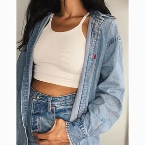 Ralph Lauren denim button down shirt